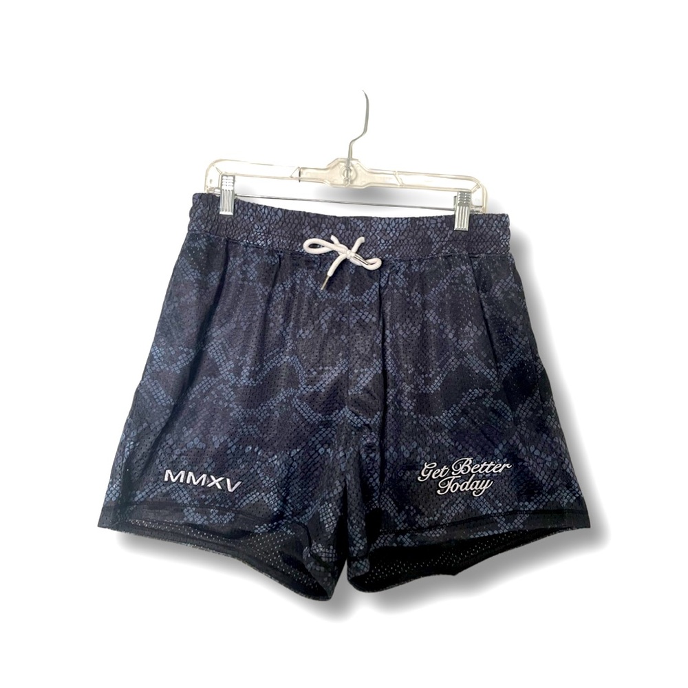 Get Better Today “Russwole” Snakeskin Gym Shorts